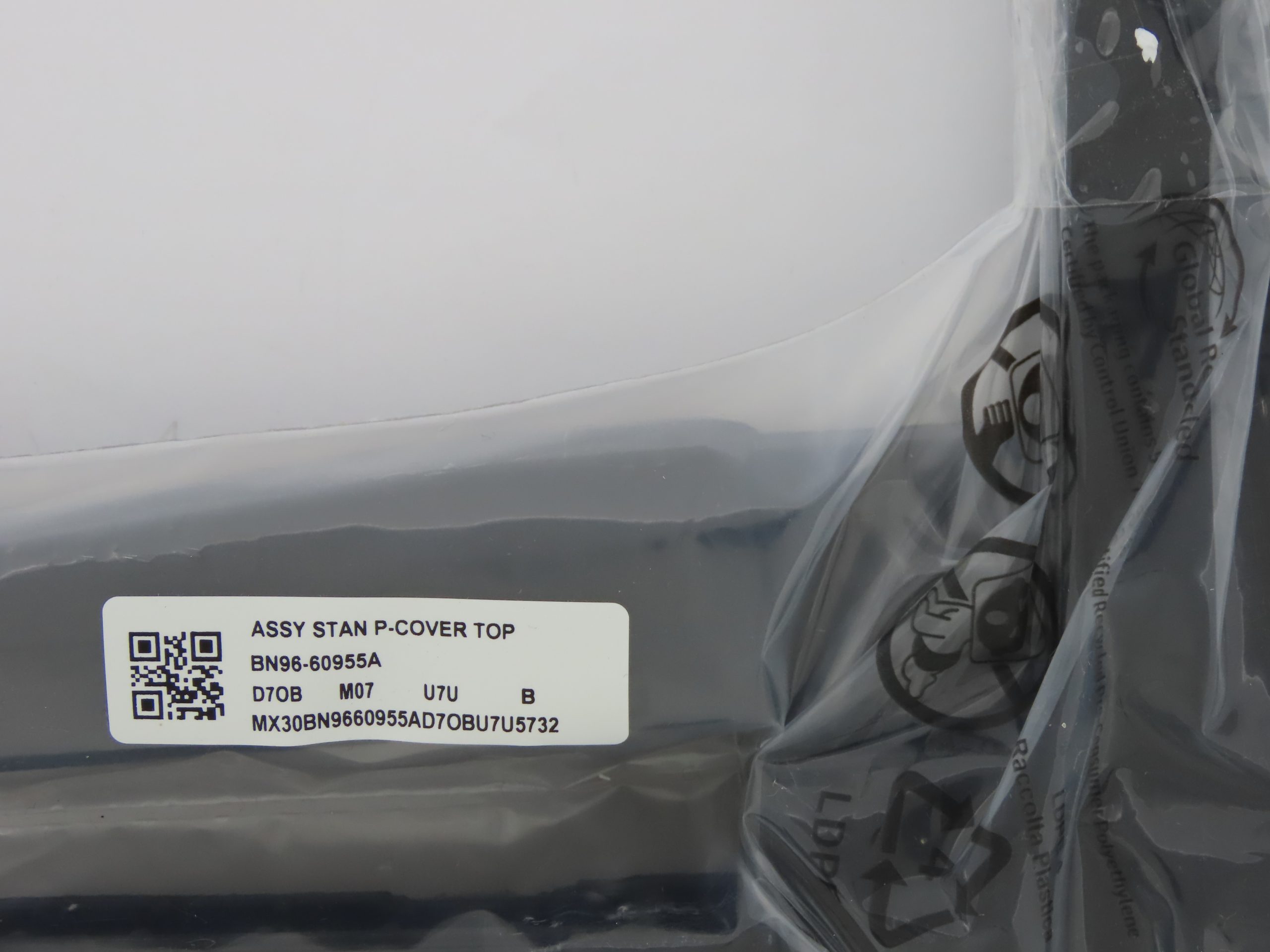 BN96-60955A part no. sticker